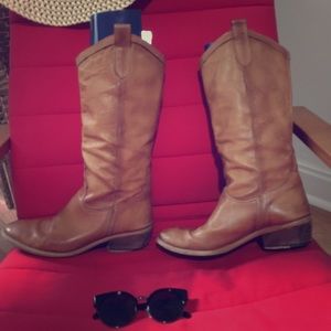 Authentic Leather Vintage Southern Boots